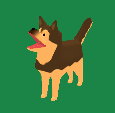 the dog barks by lifting its upper snout instead of its jaw